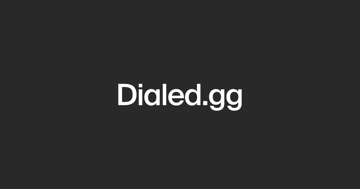 Dialed.GG